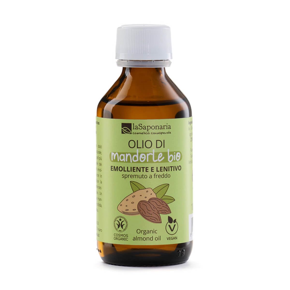La Saponaria Mandorle Dolci Bio olio corpo 100ml emolliente