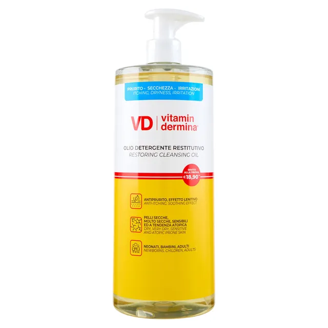 Vitamindermina olio detergente restitutivo 1000 ml