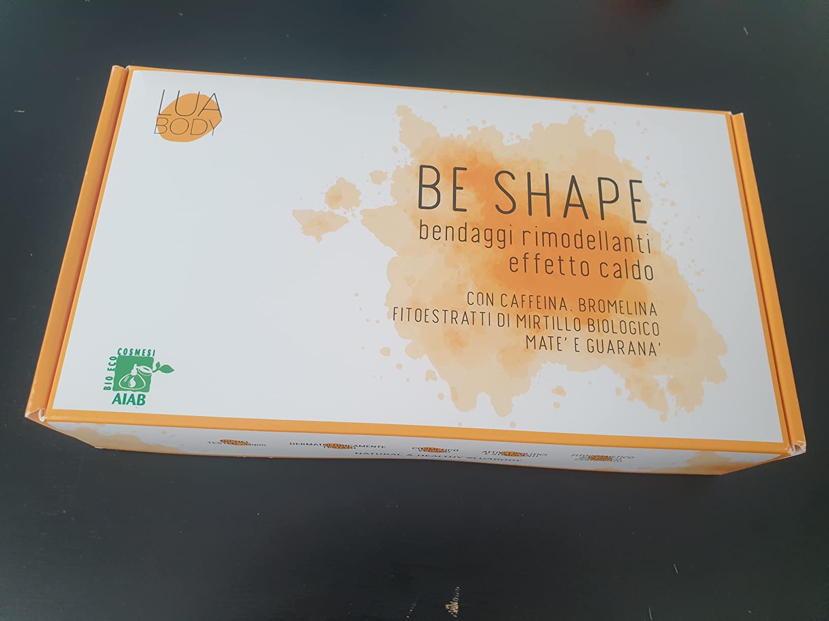 Lua Body Be Shape bende anticellulite caldo arancio 3 pezzi