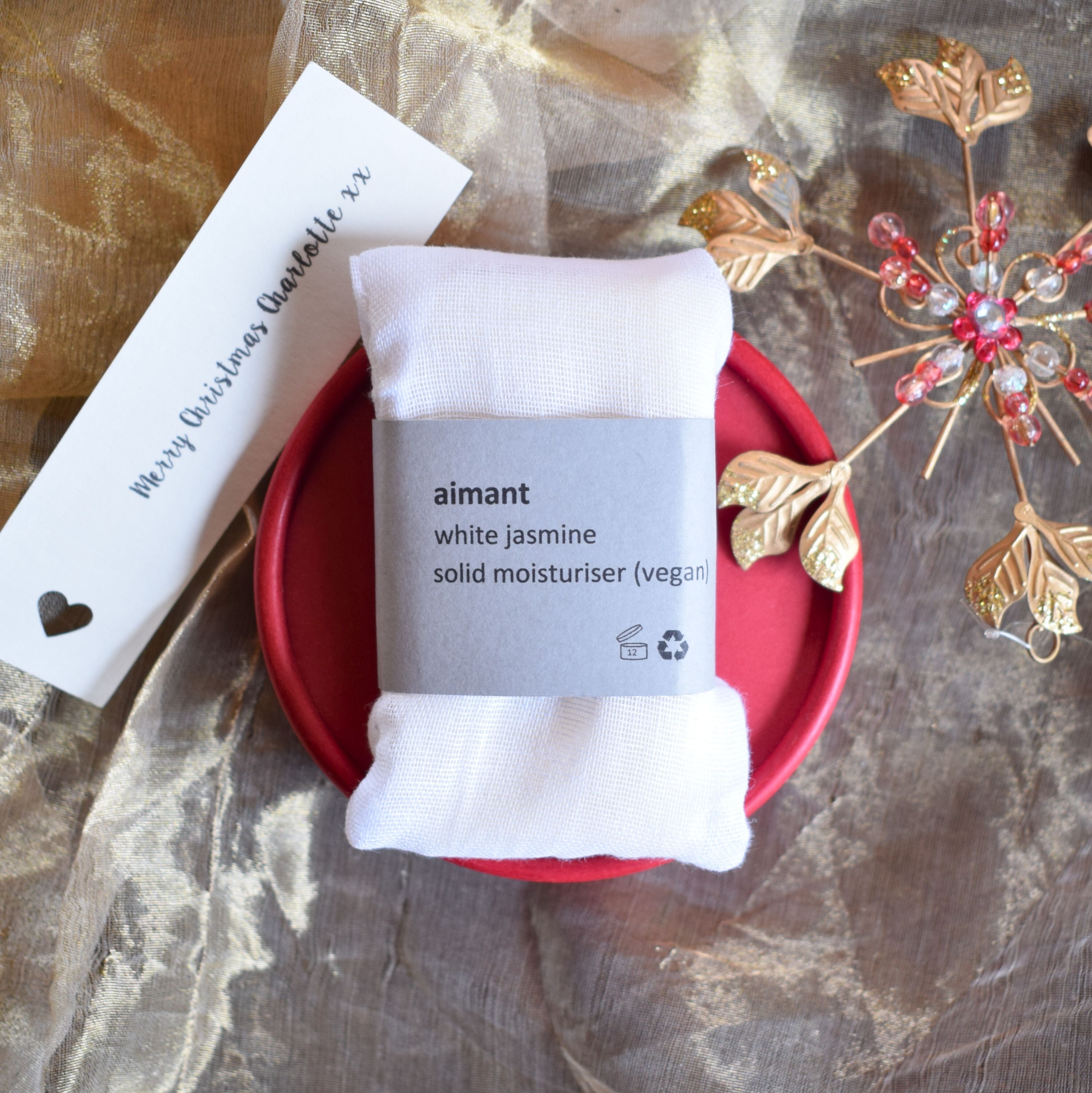 Marigold Charms Mini Spa cofanetto gelsomino bianco in latta