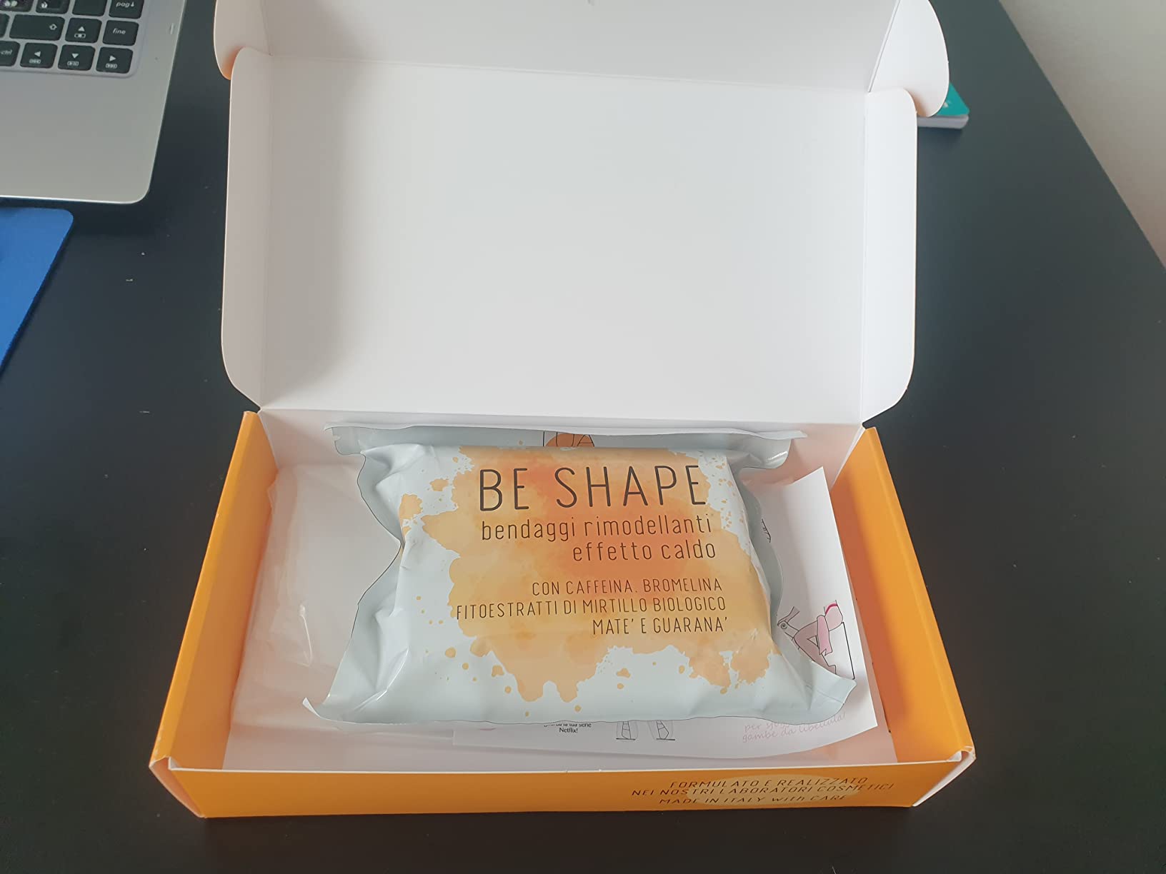 Lua Body Be Shape bende anticellulite caldo arancio 3 pezzi