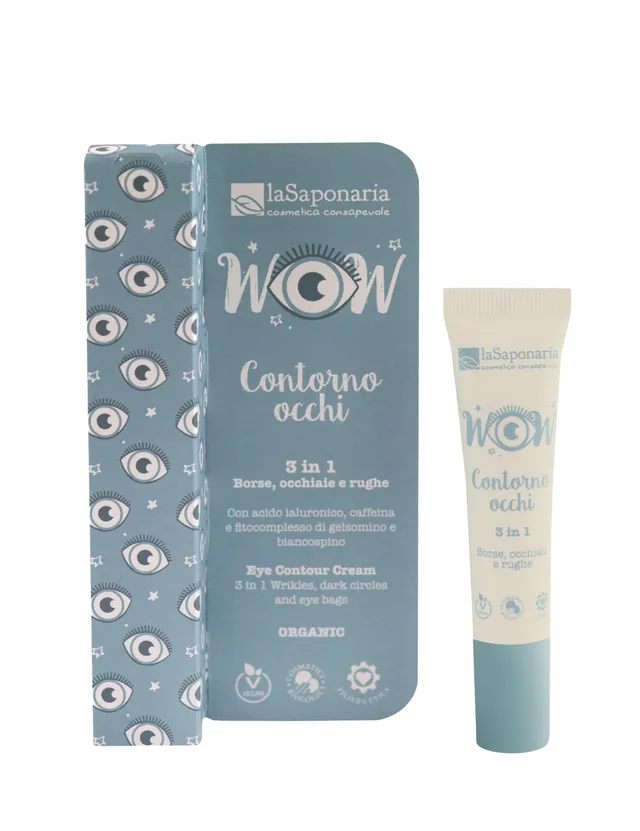 La Saponaria 3 in 1 contorno occhi 15 ml antiage