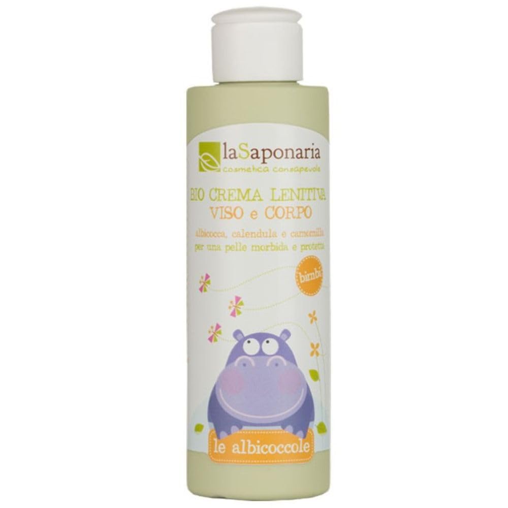 La Saponaria Crema Bio Viso e Corpo Bimbi 150 ml lenitiva