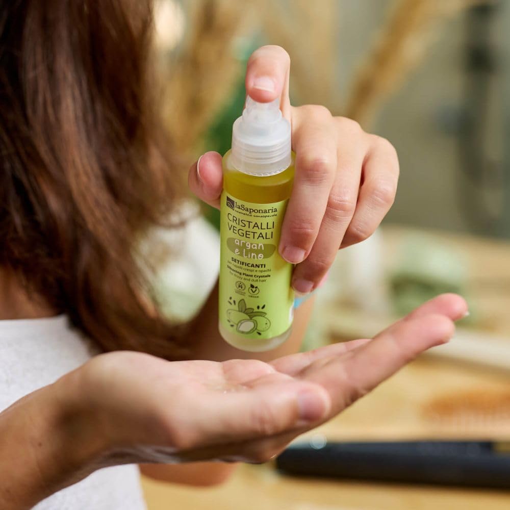 La Saponaria Cristalli Vegetali Capelli 50 ml anticrespo