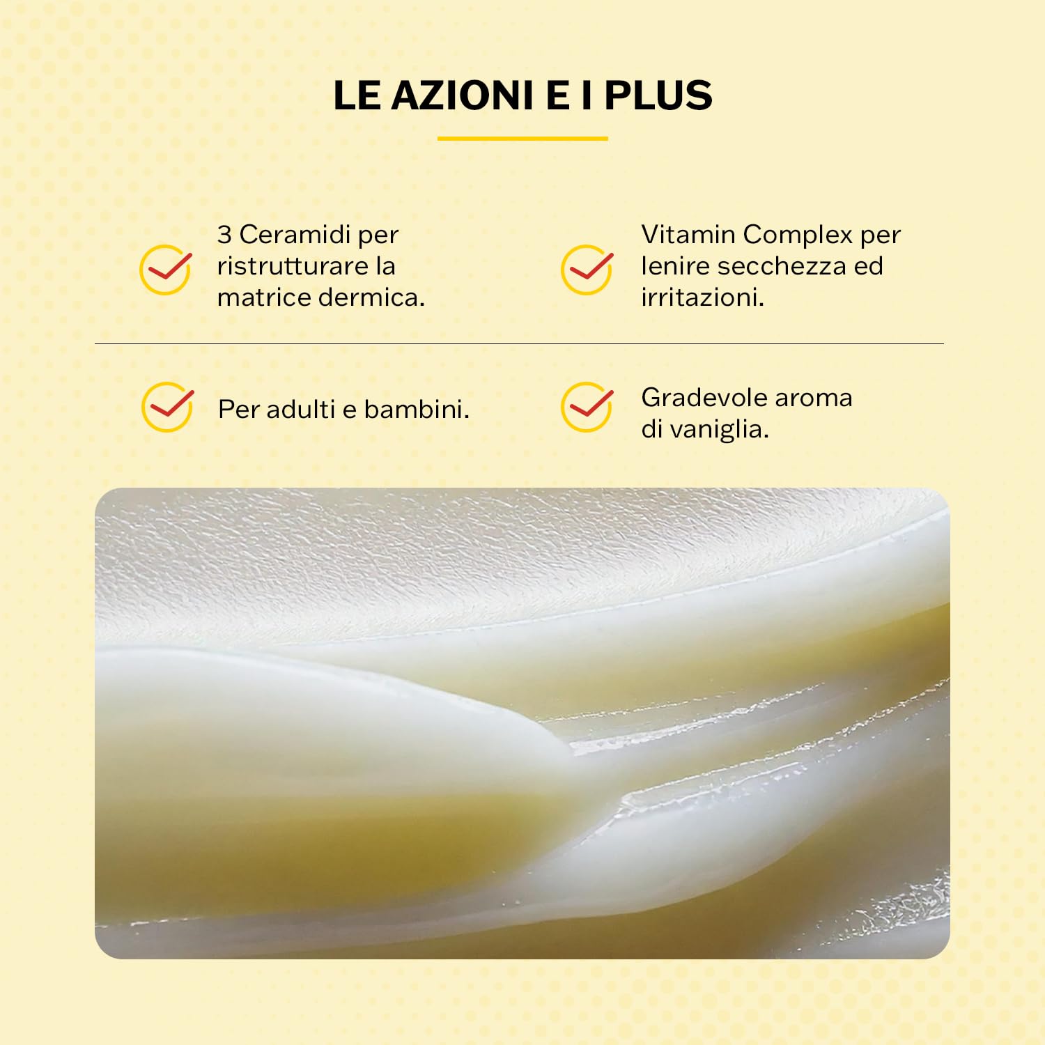 Vitamindermina Stick Labbra Vaniglia con Ceramidi 4,5 ml