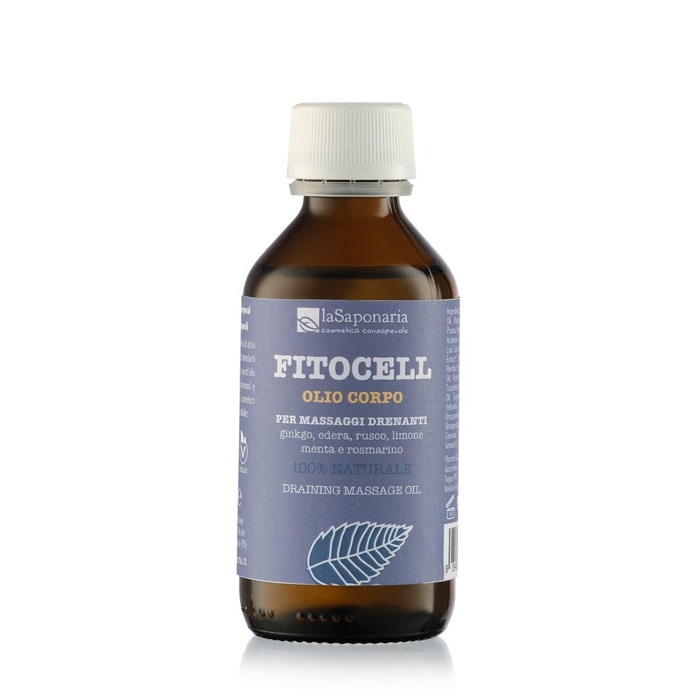La Saponaria Fitocell olio massaggio anticellulite 100ml