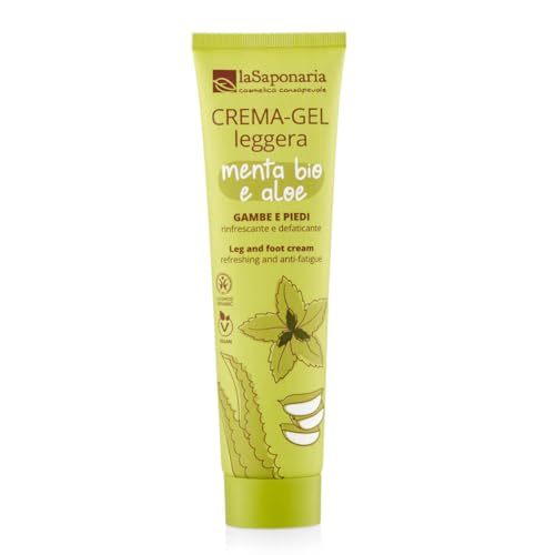 La Saponaria CremaGel Gambe Defaticante Rinfrescante 150 ml mentolo