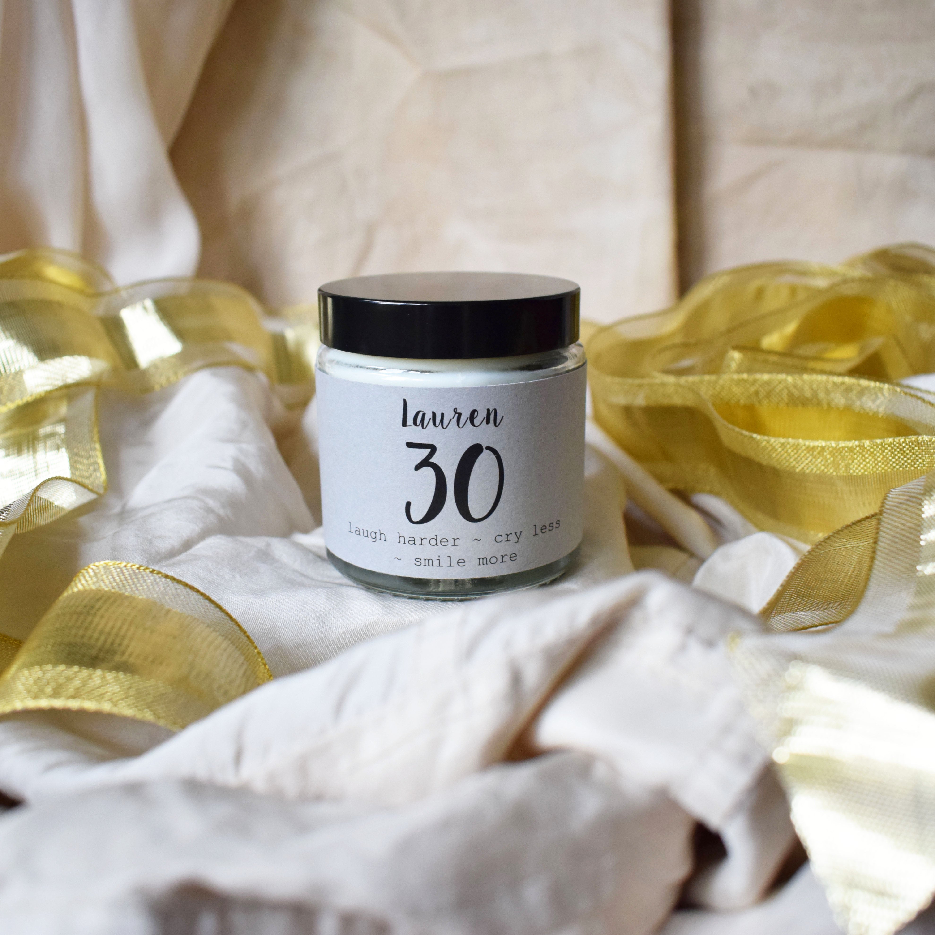 Marigold Charms 30th Birthday candela profumata 30 anni