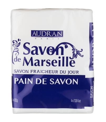 Beldam Audran Sapone di Marsiglia 4x200 g Pelle Delicata