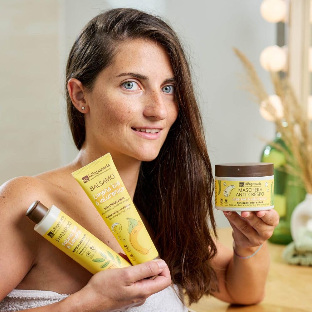 La Saponaria Limone balsamo capelli volumizzante 150 ml
