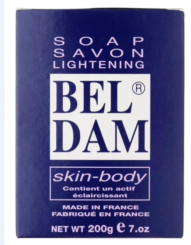 BelDam Saponetta Schiarente 250 g Pelle Uniforme