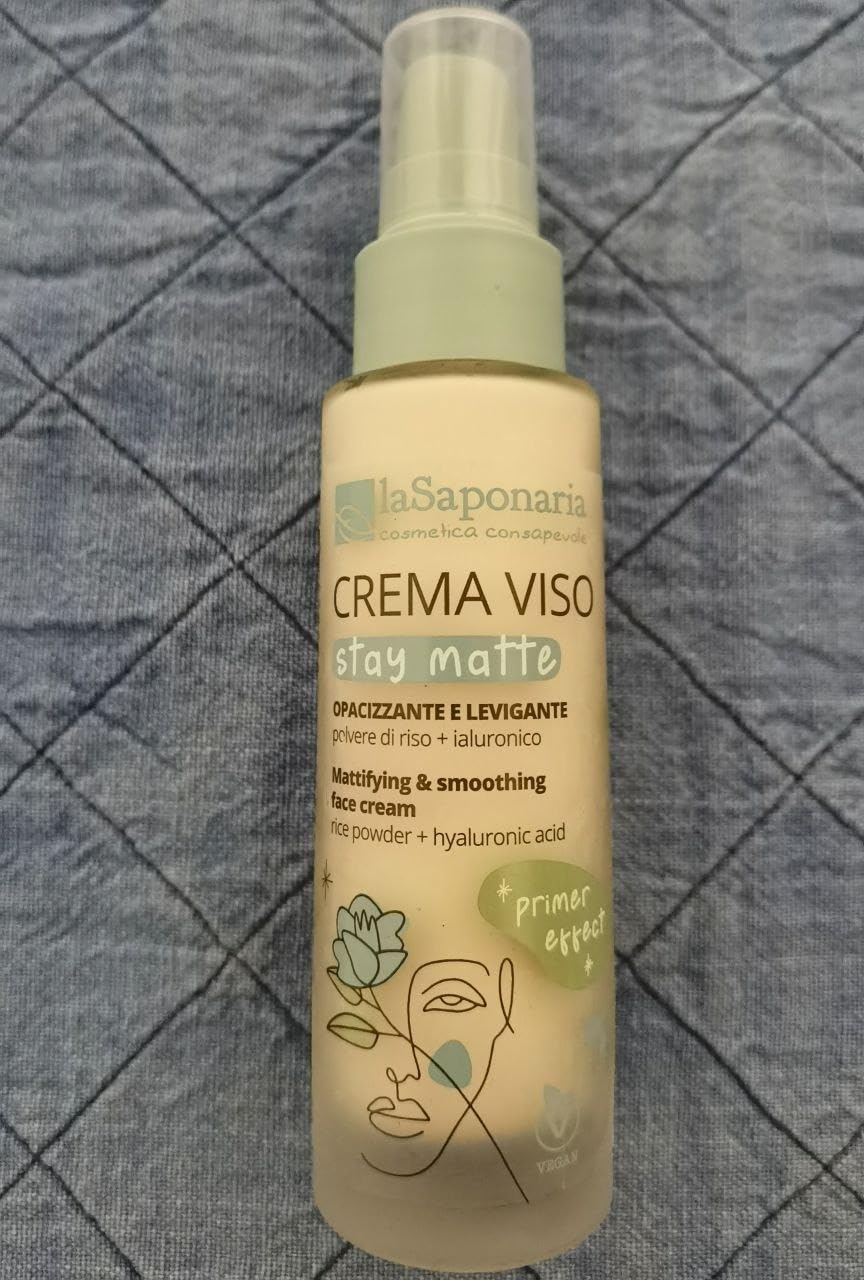 La Saponaria Stay Matte crema viso opacizzante 50 ml