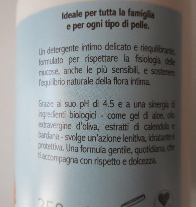 La Saponaria Detergente Intimo 250 ml Bardana Bio