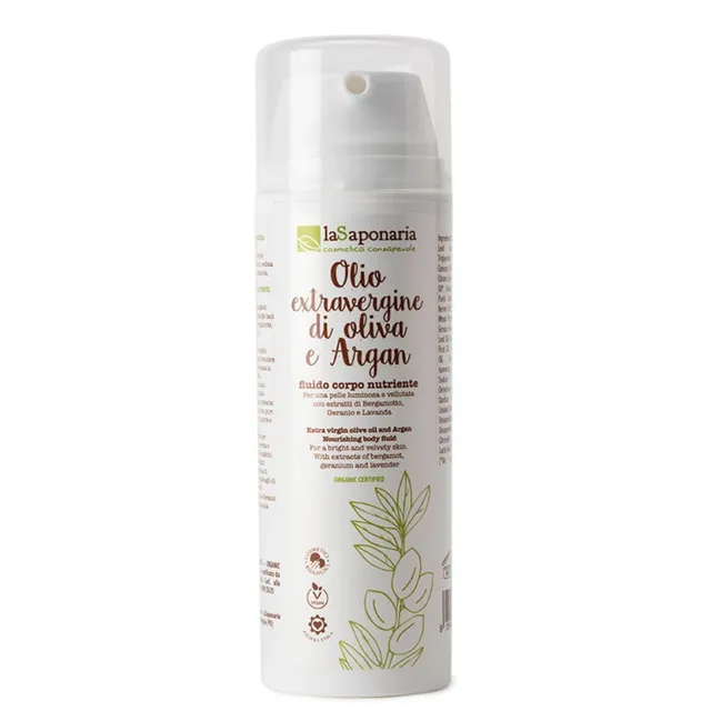 La Saponaria Argan fluido corpo 150 ml nutriente