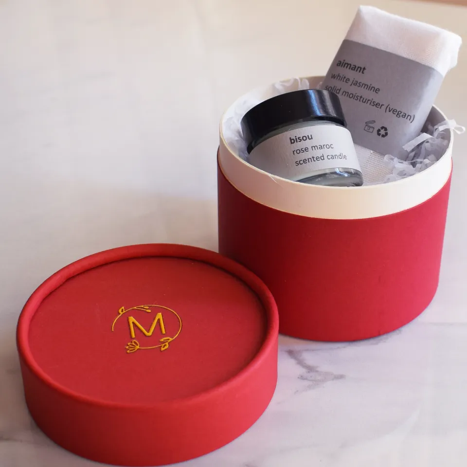 Marigold Charms Mini Spa cofanetto gelsomino bianco in latta