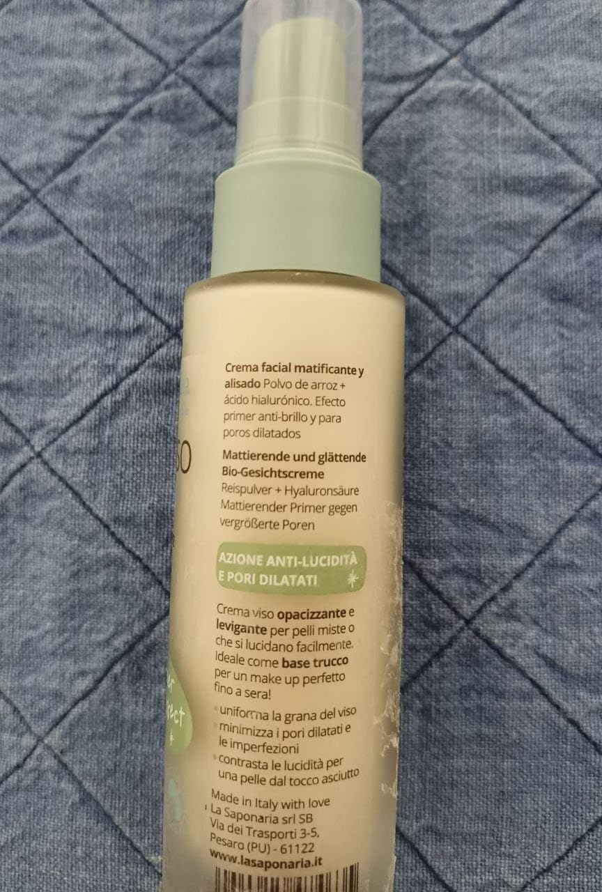 La Saponaria Stay Matte crema viso opacizzante 50 ml