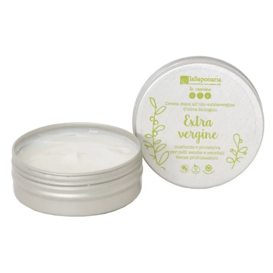 La Saponaria Extravergine crema mani 60 ml senza profumo
