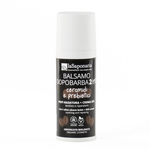 La Saponaria Uomo 2in1 balsamo dopobarba 50 ml lenitivo