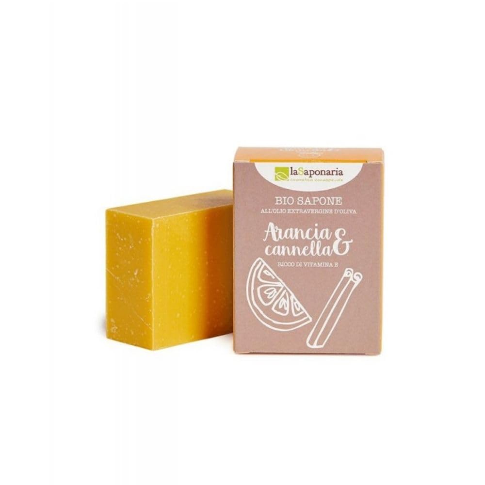 La Saponaria Sapone Arancia Cannella 100 g