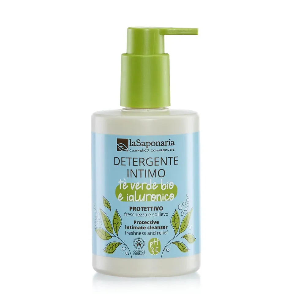 La Saponaria Detergente Intimo Bio Tè Verde 250 ml protettivo
