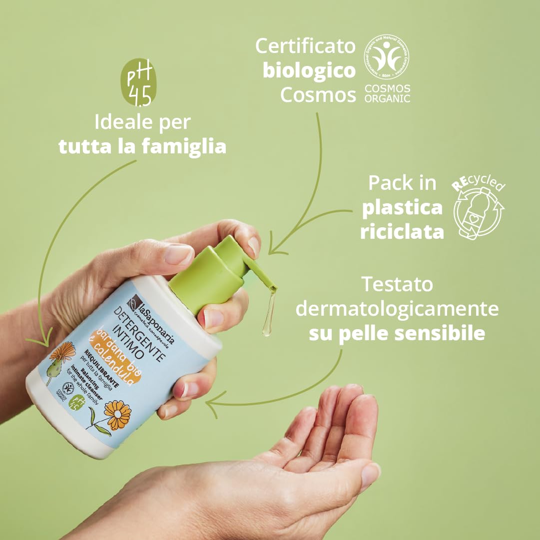 La Saponaria Detergente Intimo 250 ml Bardana Bio