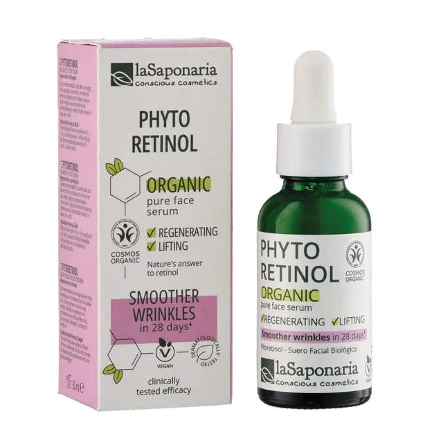 La Saponaria Siero Fitoretinolo 30 ml antirughe