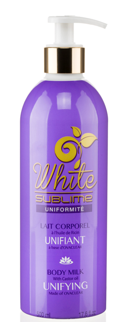 Beldam White Sublime Ovaclear latte corpo uniformante 500 ml