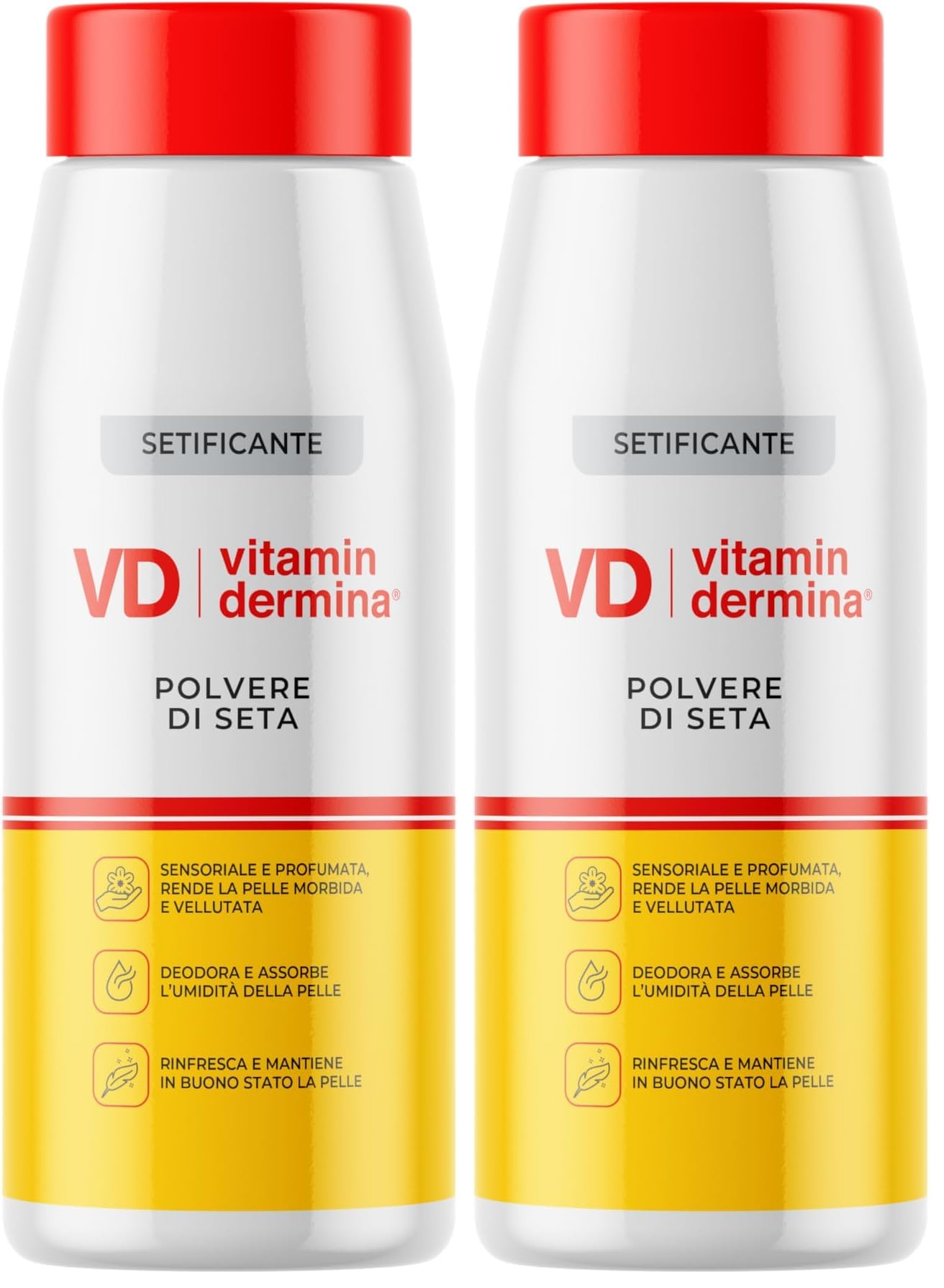 Vitamindermina Polvere di Seta polvere corpo 100g vellutante