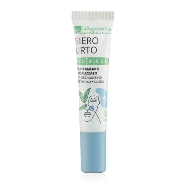 La Saponaria Brufolo Kill siero viso 15 ml acido succinico