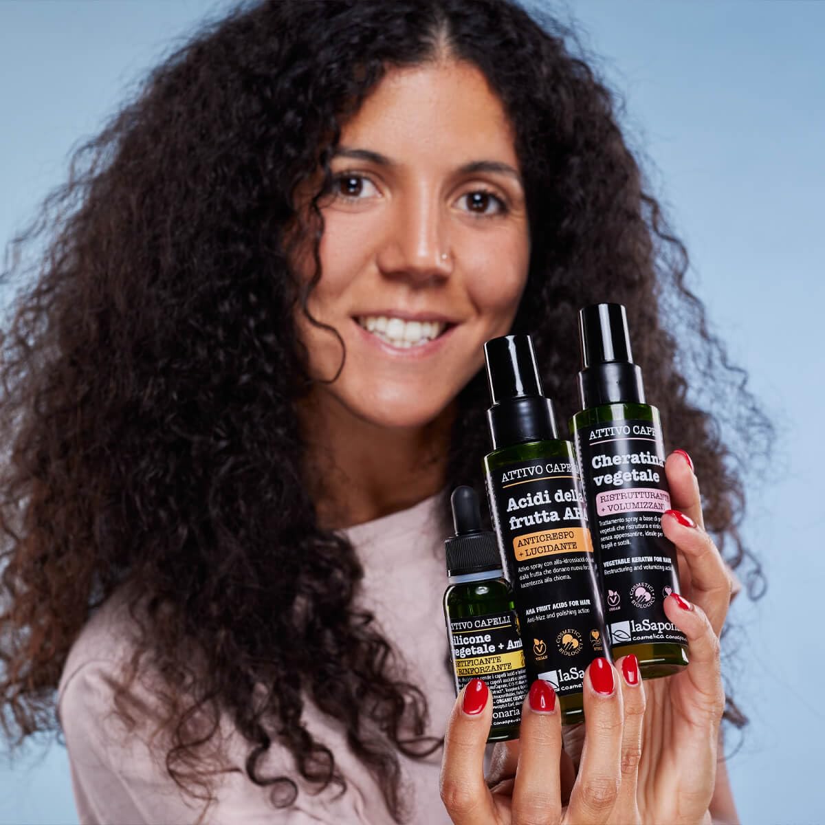 La Saponaria Spray Capelli Ristrutturante 100 ml Cheratina