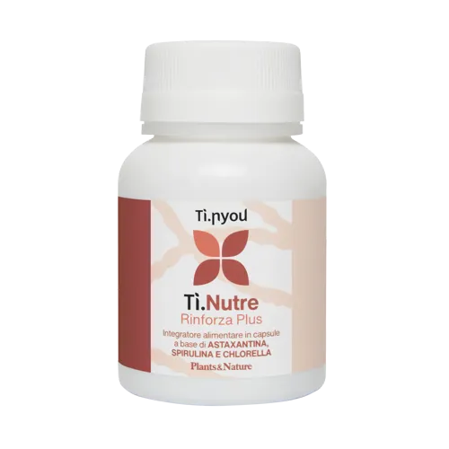 Ti.Mia Ti.Nutre Rinforza Plus Integratore 60 Capsule Spirulina