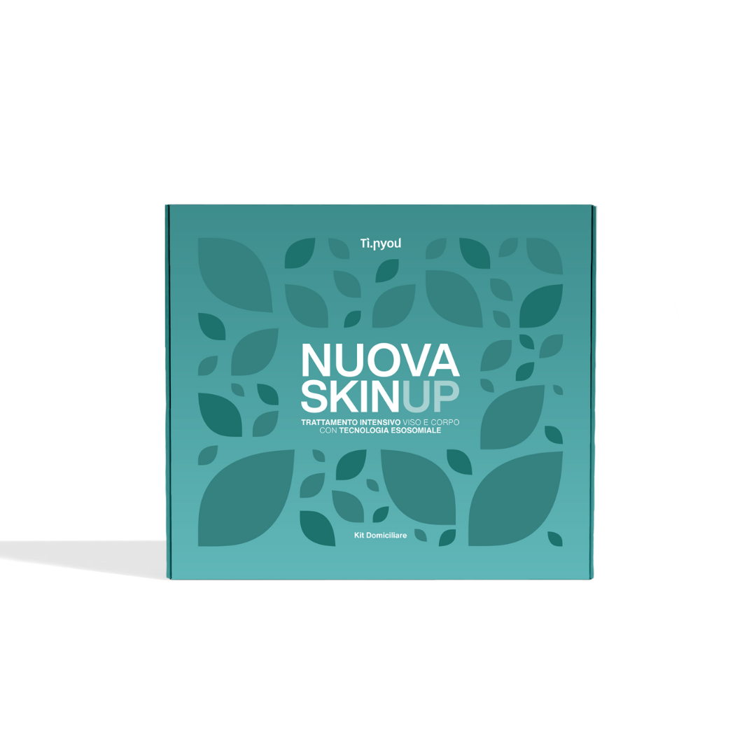 Nuova SkinUp Kit Domiciliare viso corpo esosomi 4 pezzi