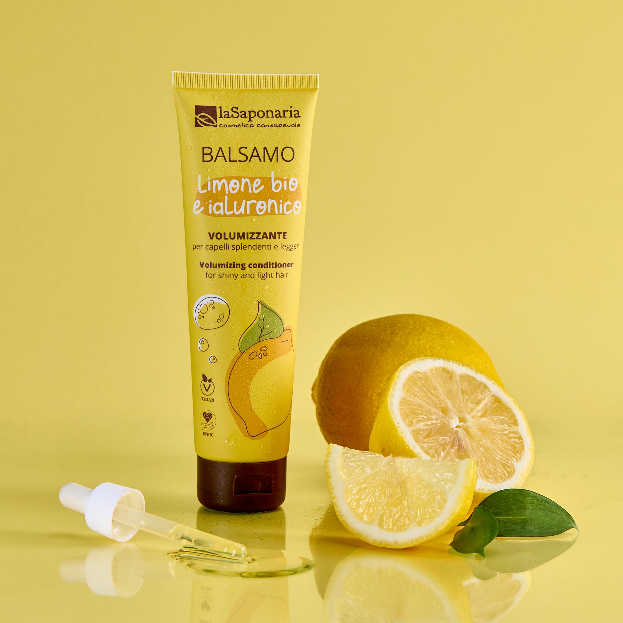 La Saponaria Limone balsamo capelli volumizzante 150 ml
