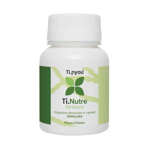 Ti.Nutre Rinforza integratore spirulina 60 capsule immunity