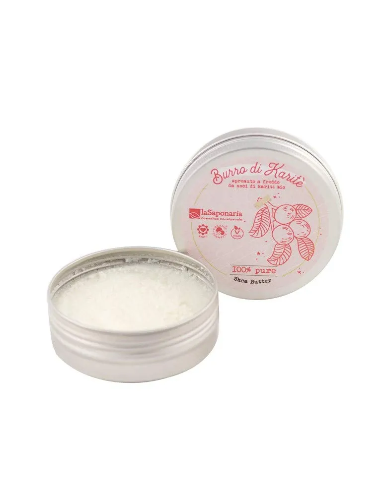 La Saponaria Burro di Karitè Puro Bio 50 ml nutriente
