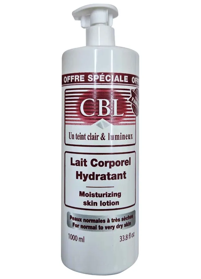 CBL latte corpo idratante formato famiglia 1 L pelle secca