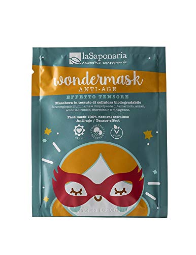 LaSaponaria Wondermask Maschera Viso Antiage 10ml Tensore