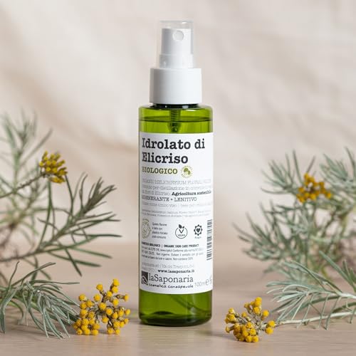 La Saponaria Idrolato Elicriso Bio Acqua Viso 100 ml couperose