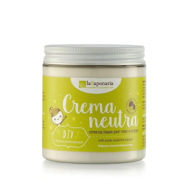 La Saponaria DIY Cream base neutra viso corpo 250ml