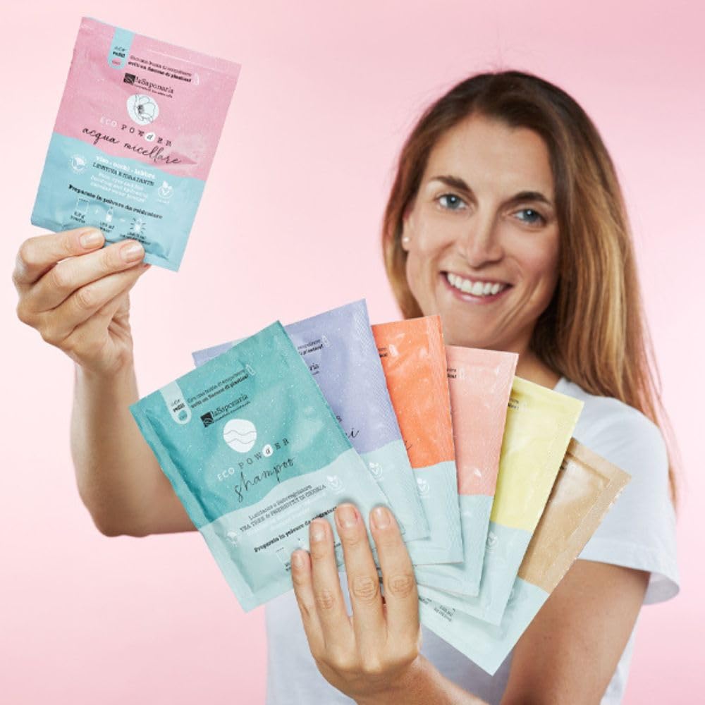La Saponaria bagnodoccia polvere 25g mandarino energizzante