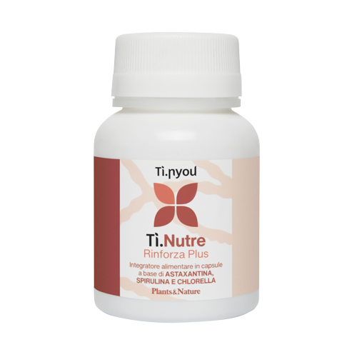 Ti.Mia Ti.Nutre Rinforza Plus Integratore 60 Capsule Spirulina