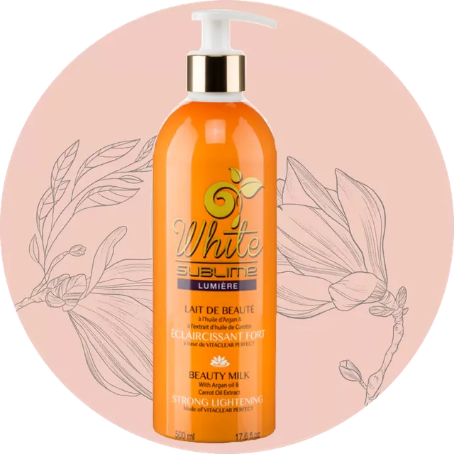 Beldam White Sublime Latte Corpo Schiarente Argan Carota 500 ml