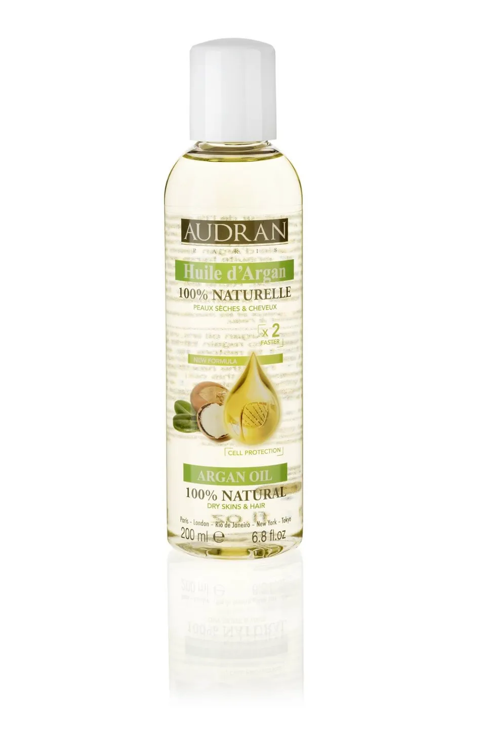 Beldam Audran olio di argan naturale capelli e corpo 200 ml