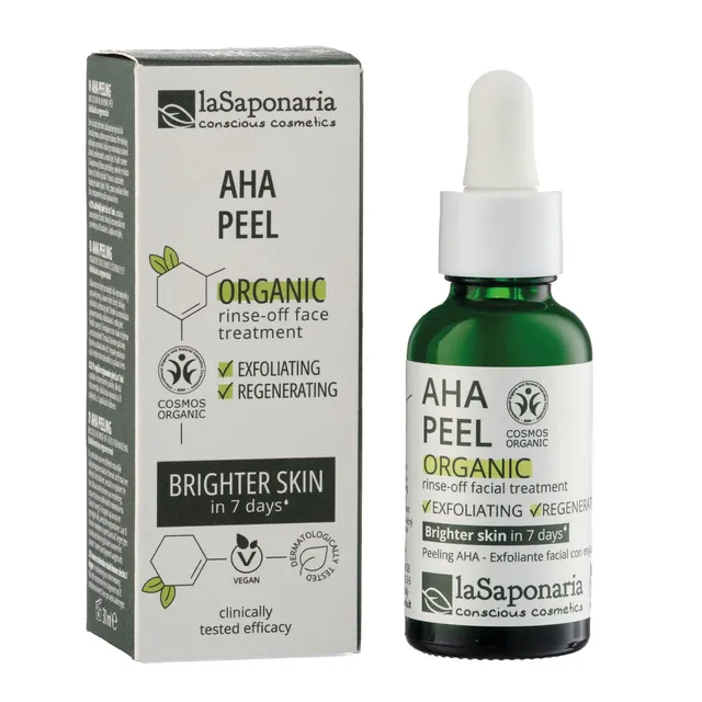 La Saponaria Peeling AHA peeling viso 30ml rigenerante