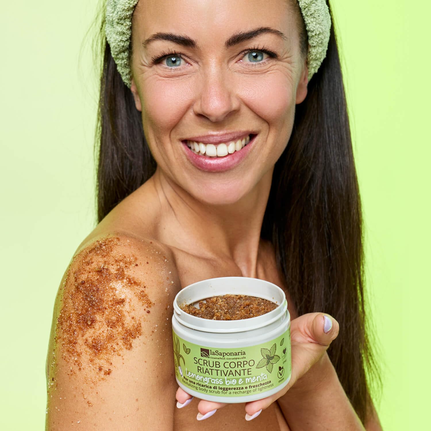 La Saponaria Scrub Lemongrass Menta 250 g corpo