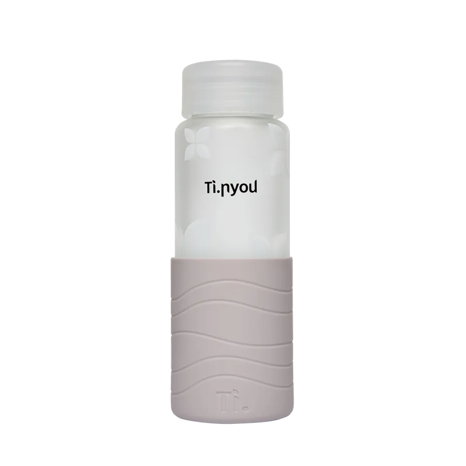 Ti.Mia Ti.Bottle Grigio Perla Mille Fiori Limited Edition borraccia 500 ml