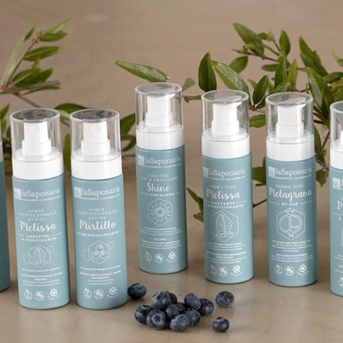 La Saponaria Mirtilla Crema Viso Nutriente 50 ml Pelli Secche