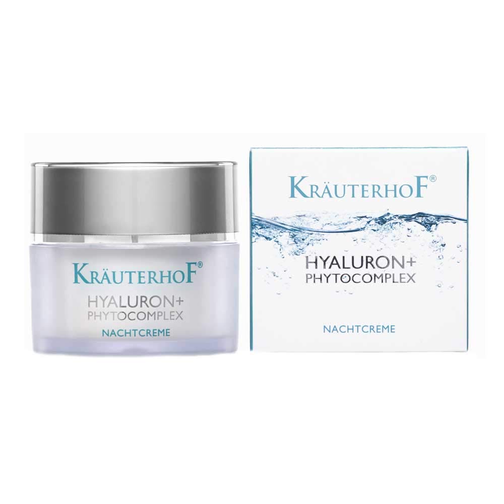 Krauterhof Hyaluron Phytokomplex crema notte 50 ml viso