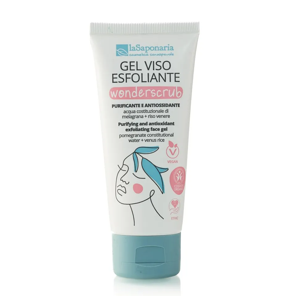 La Saponaria WonderScrub scrub viso 100 ml melagrana