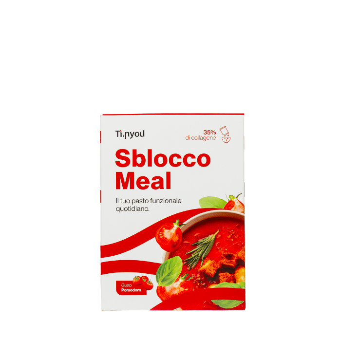 Ti.Mia Nuovo Sblocco Meal pasto sostitutivo pomodoro 3x55 g collagene